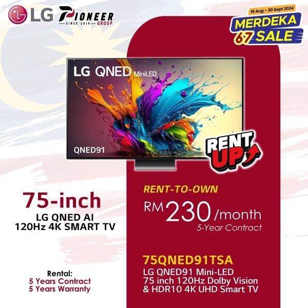 TV - QNED 75 inci RM230