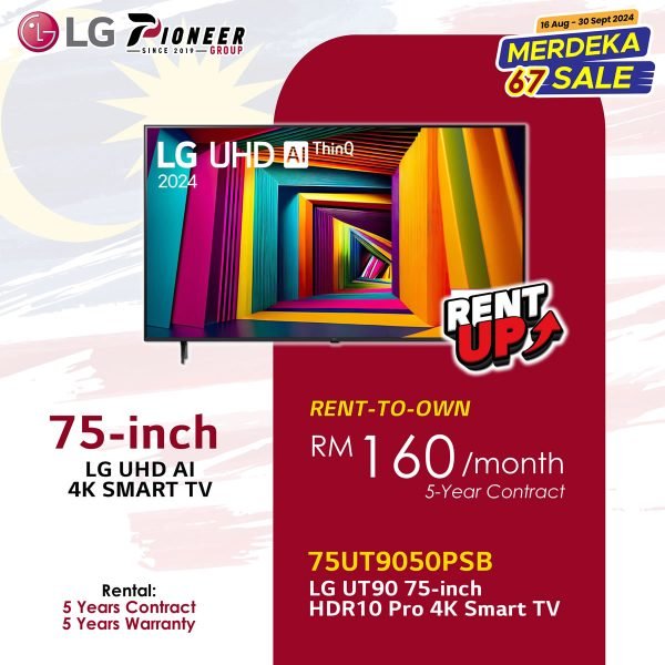 TV - UHD 75 inci RM160